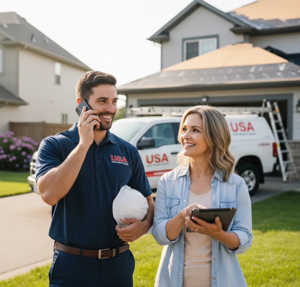 USA Roof Repair Experts customer support in Fort Dodge